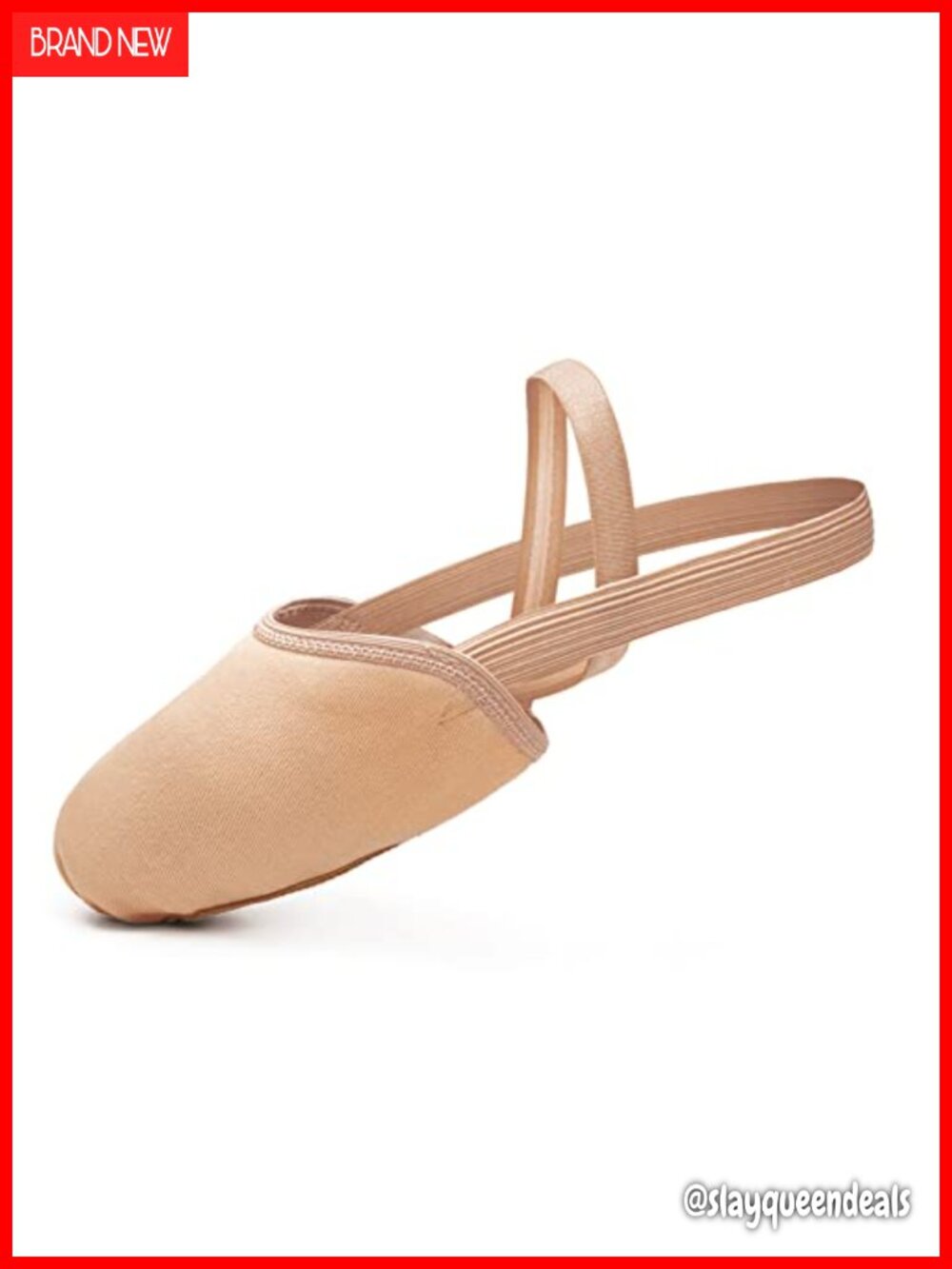 Canvas Lyrical Ballet Pirouette Turners Half Sole Dance Shoes Women